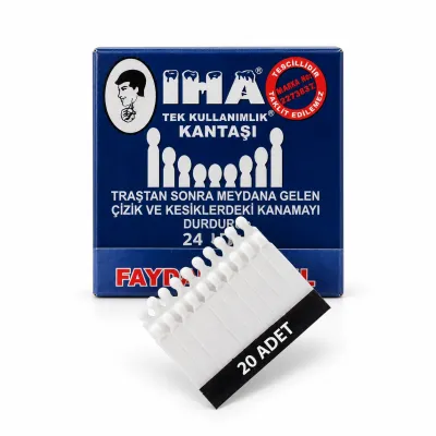 İHA Tek Kullanımlık Kan Taşı 20’li